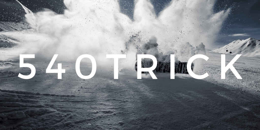 【グラトリ】540のコツは?オーリー・ノーリー・アンディの参考動画を紹介!