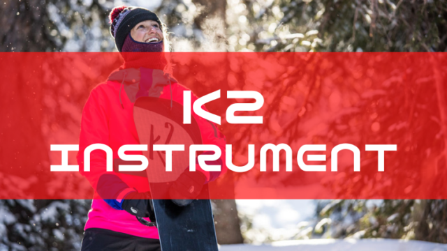 【K2】INSTRUMENTの評価はパウダー・圧雪バーンが得意でターン好きな人におすすめ！
