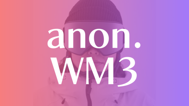 【anon.】WM3のレビューは女性専用設計でフラットな視界が好評！顔のフィット感が良い！