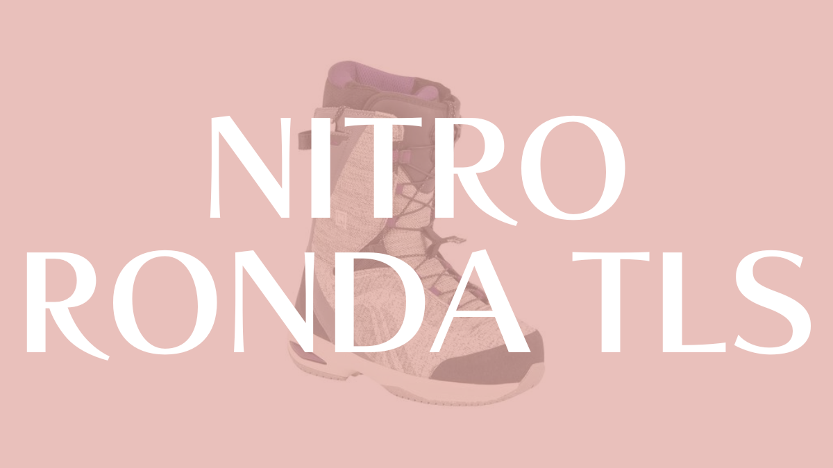 【NITRO】RONDAはスプリットボード適性が高い！やや硬めでゲレンデも楽しめるブーツ！