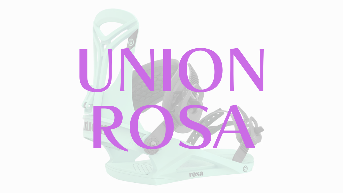 【UNION】ROSAはモデル最軽量！評価はグラトリ・初心者・パークで好評でコスパも良し！