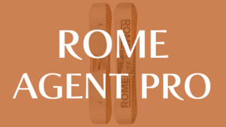 【ROME】AGENT PROの評価:中級者以上向けボードの真価