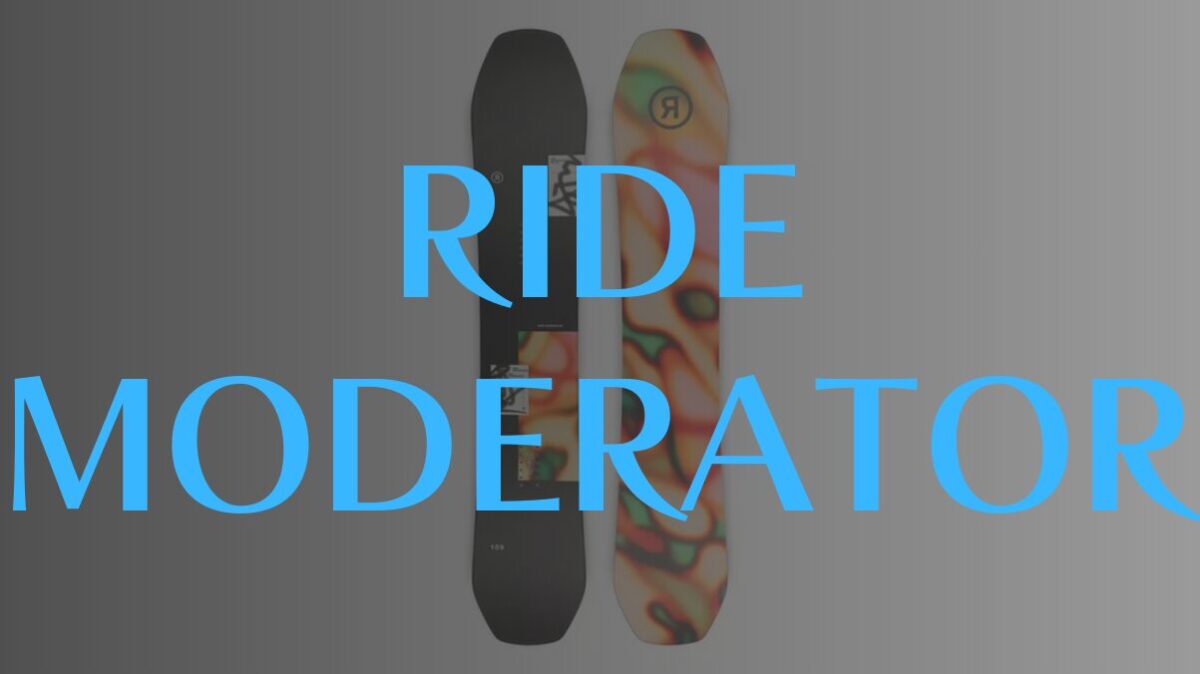 【RIDE】MODERATORの評価は？オールマウンテンを制覇する一本を徹底解剖