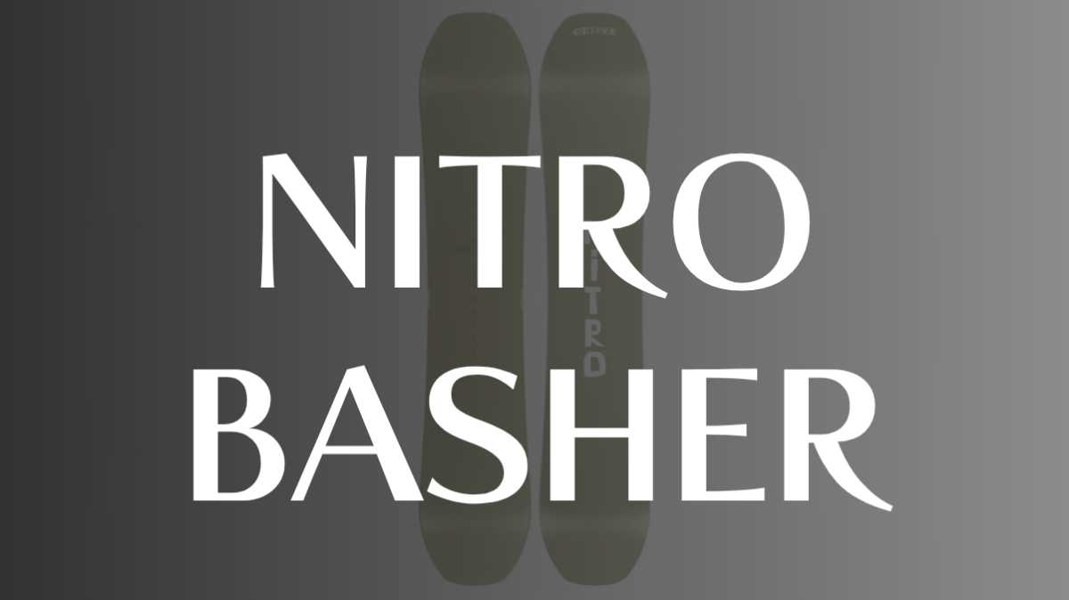 【NITRO】BASHERの評価を徹底解説！特徴からジャンル別の適性まで