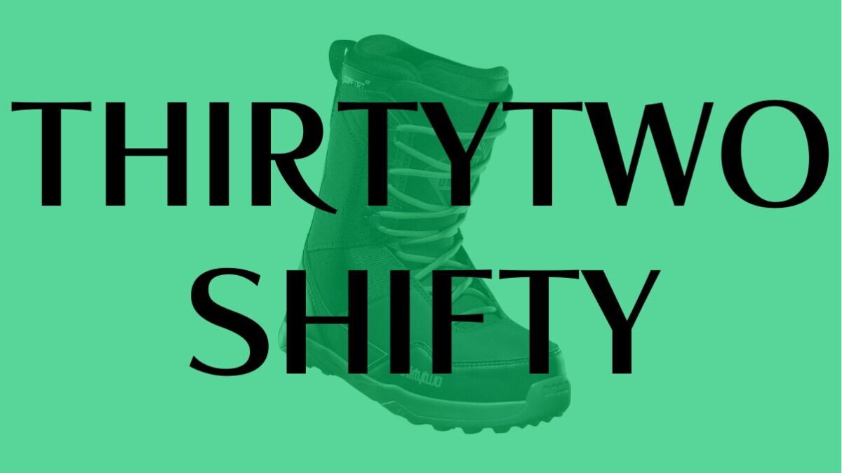 【THIRTYTWO】SHIFTYの評価｜初心者も安心の柔らかさと弱点