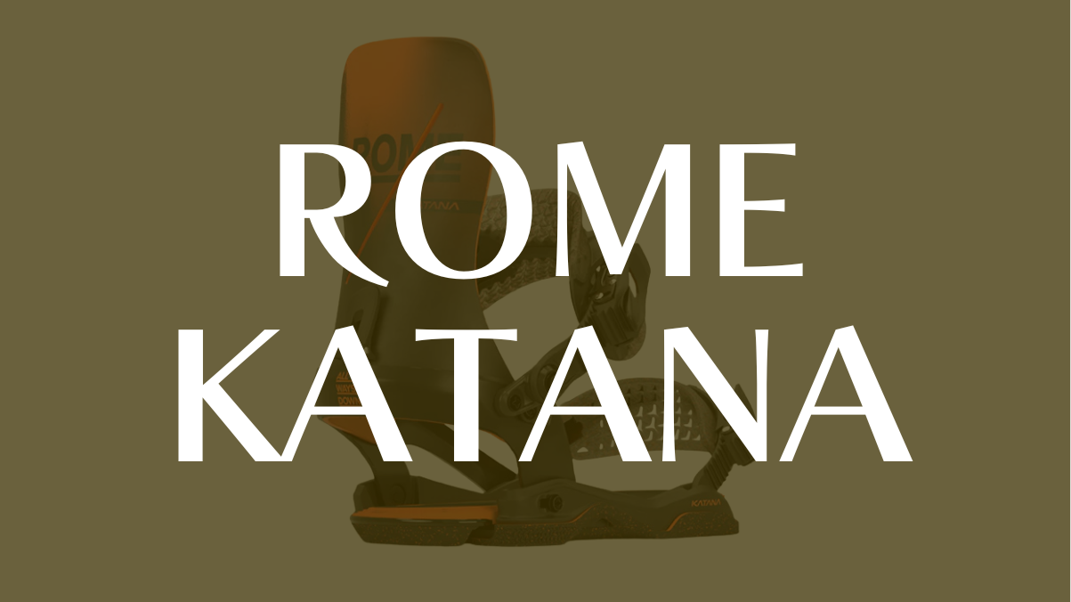 【ROME】KATANAの評価は?中級者以上フリーランとカービングの最適解