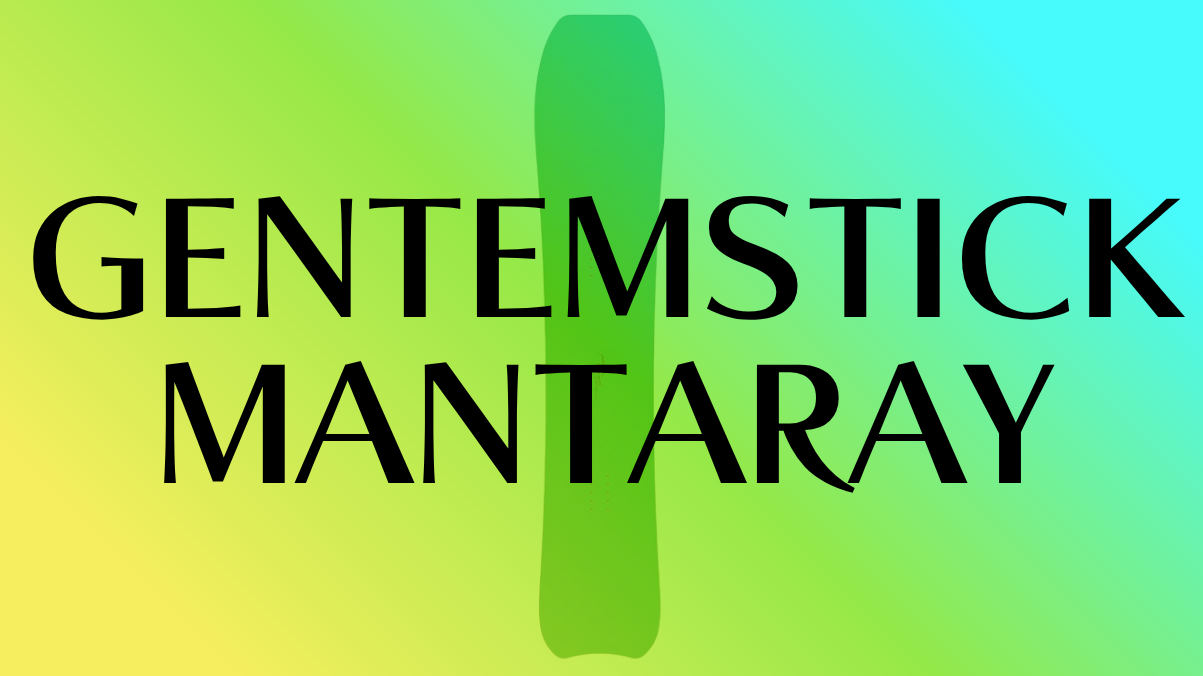 【GENTEMSTICK】MANTARAYの評価は？ショートファットの乗り味は？