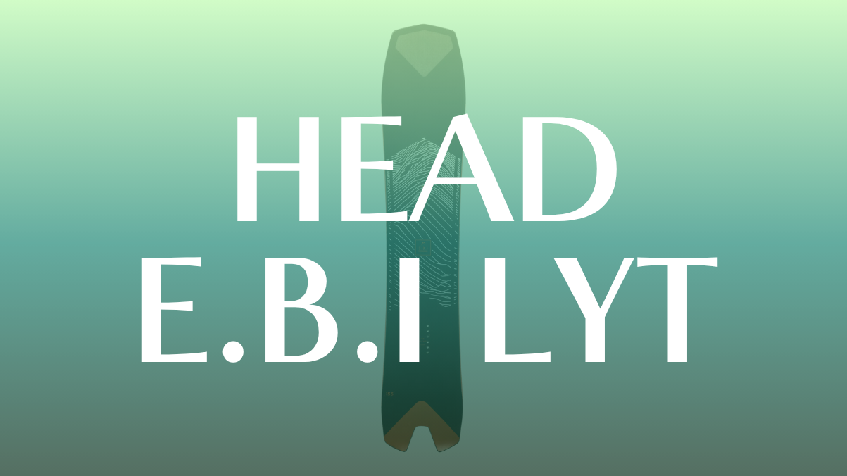 【HEAD】E.B.I LYTの評価は?軽量オールマウンテンボードの実力