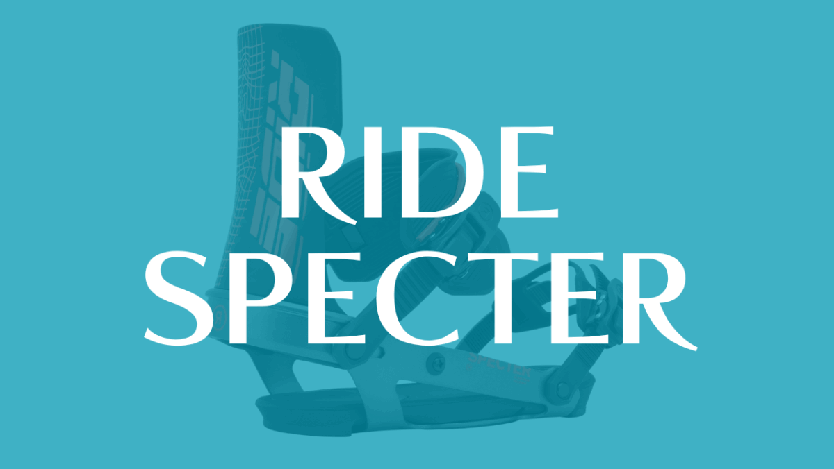【RIDE】SPECTERの評価は?パーク・グラトリ性能とDRONEとの違いを解説